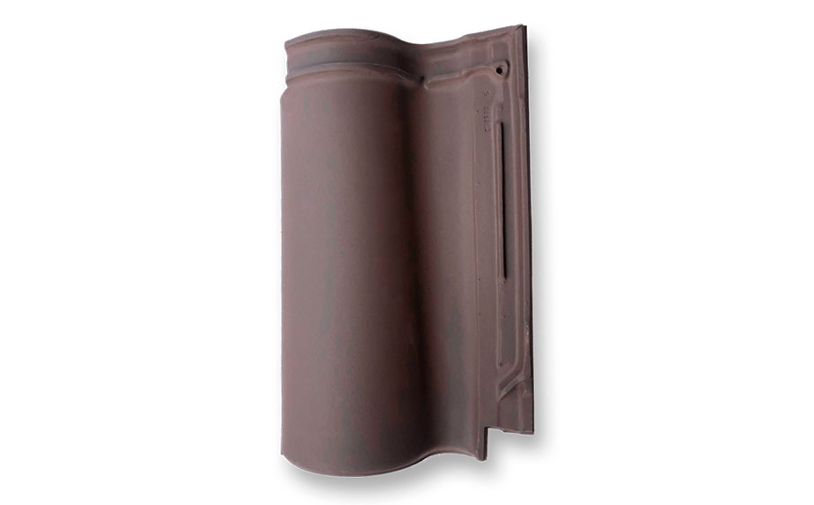 Керамическая черепица рядовая La Escandella Large Mixed, Brown