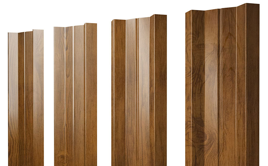 Штакетник М-образный В Print Elite Golden Wood