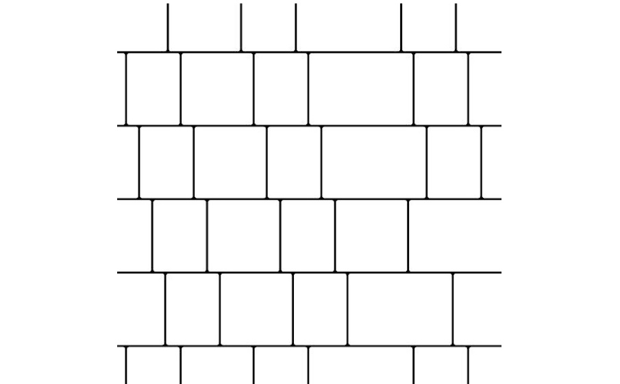 Плитка тротуарная SteinRus Инсбрук Инн Б.6.Фсм.6, гладкая, белый, толщина 60 мм