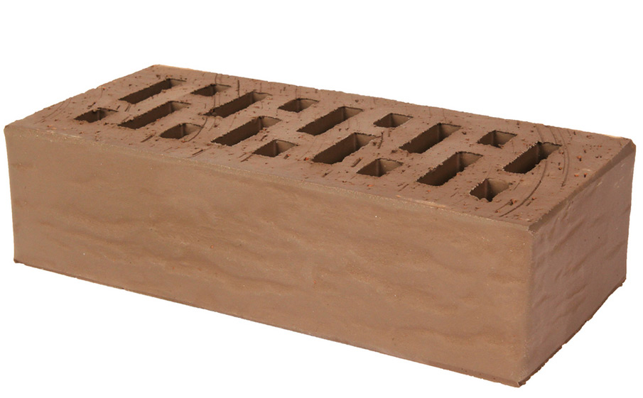 Кирпич облицовочный пустотелый Lode Vecais Brunis, 250*120*65 мм