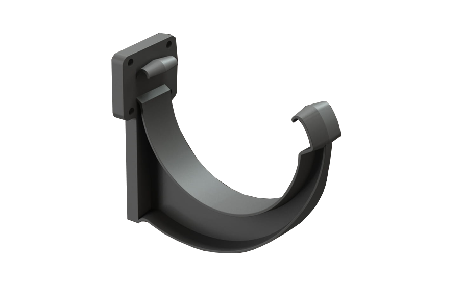 Кронштейн желоба Docke LUX, графит