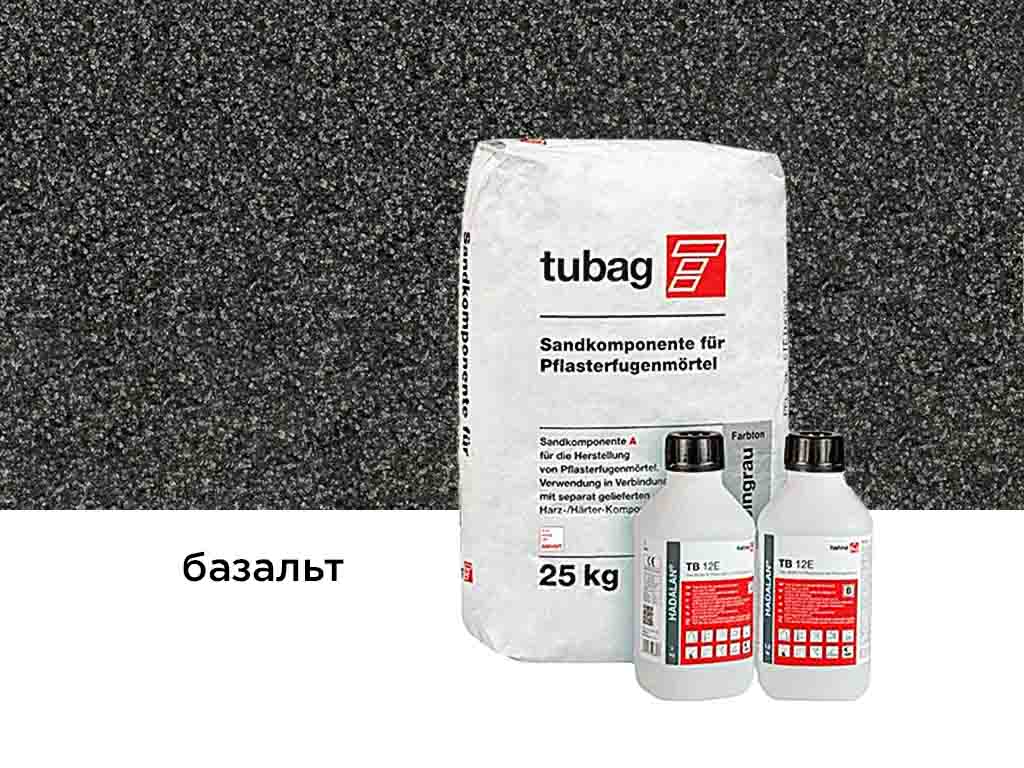 Песчаный компонент для получения водопроницаемого раствора tubag PF-S базальт, 25 кг