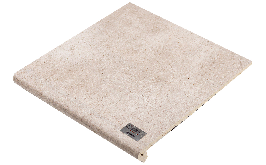 Клинкерная ступень-флорентинер Westerwaelder Klinker MONTMARTRE Steingrau, 310*320*9,5 мм