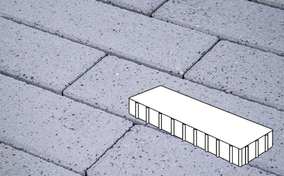 Плитка тротуарная Готика, Granite FERRO, Плита Б.3.П.10, Цветок Урала, 500*125*100 мм