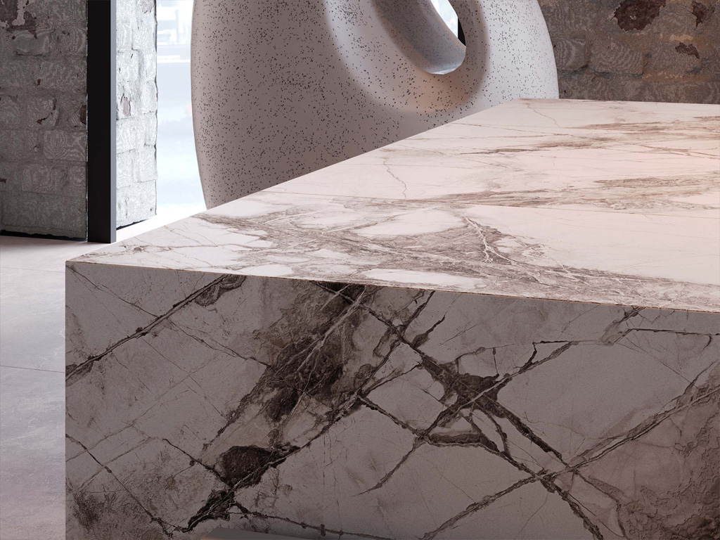 Керамогранит Ametis Экзотичный Мрамор/Exotica Marble EXM101, неполированный, 1200*600*9 мм