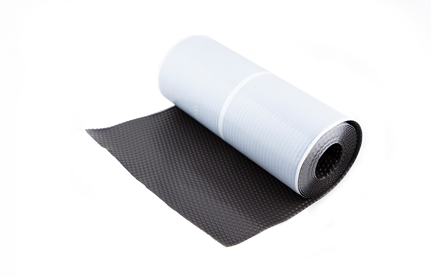 Лента примыкания Grand Line гофрированная, коричневый, 5000 мм