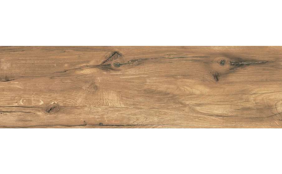 Террасная доска из керамогранита Paradyz Rustland Brown, 1195*295*20 мм 