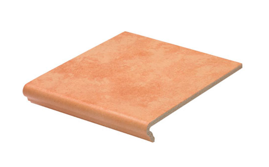 Клинкерная ступень флорентинер Stroeher Euramic Cavar E542 passione 340x294x11 мм