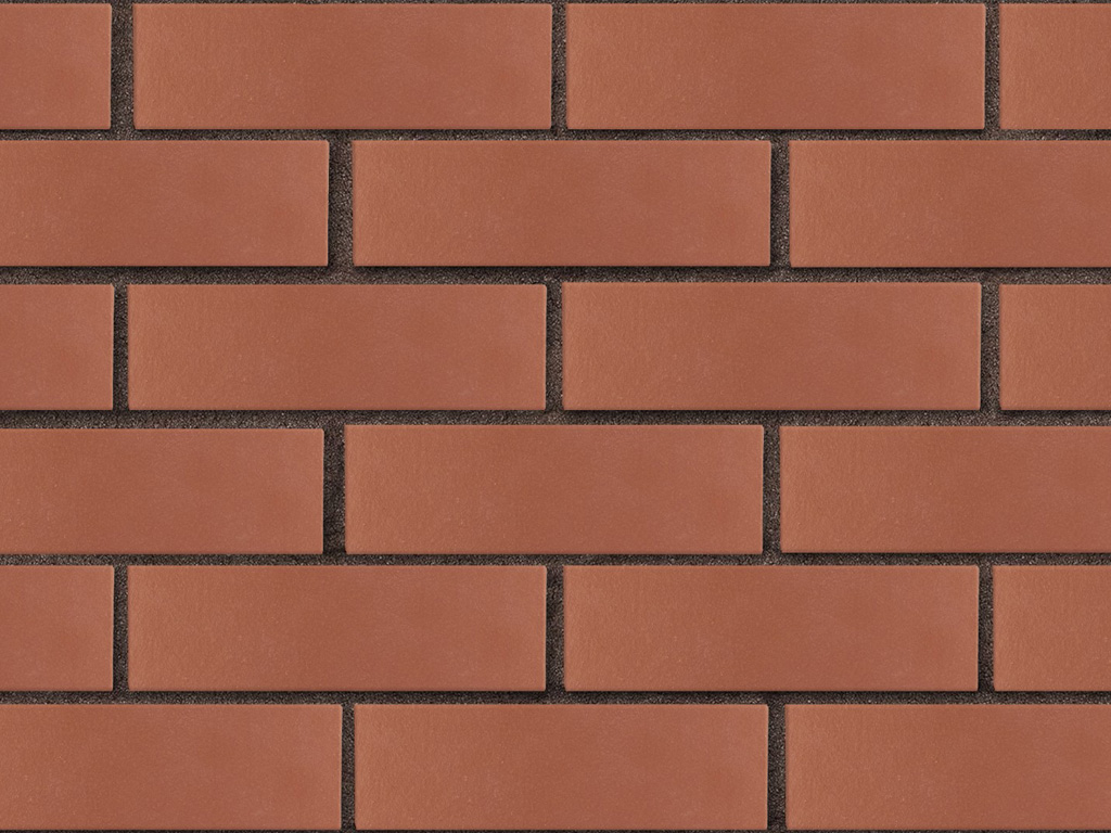 Кирпич облицовочный ЛСР темно-красный гладкий, утолщенные стенки, М175, 250*120*65 мм