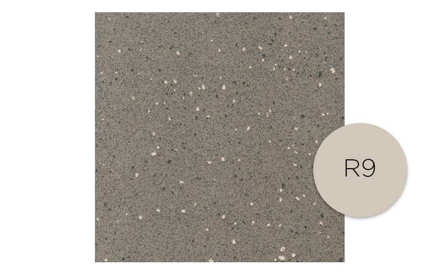 Технический керамогранит Roben VIGRANIT Anthrazit Grobkorn R9, 200*200*15 мм