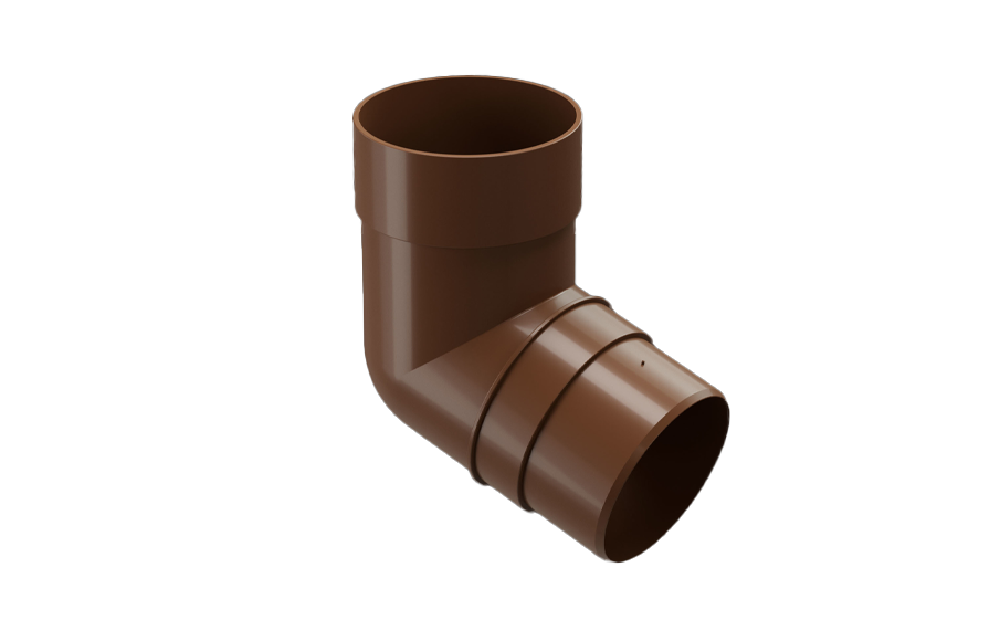 Колено трубы Docke PREMIUM 72 градуса, каштан