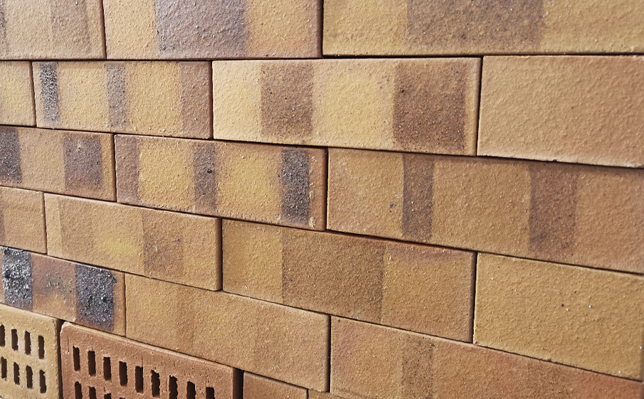 Кирпич клинкерный Muhr 08K Lachsrot Kohle гладкий, 240*115*71 мм