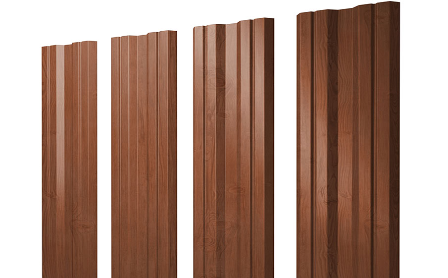 Штакетник Twin Print Premium  Rowan