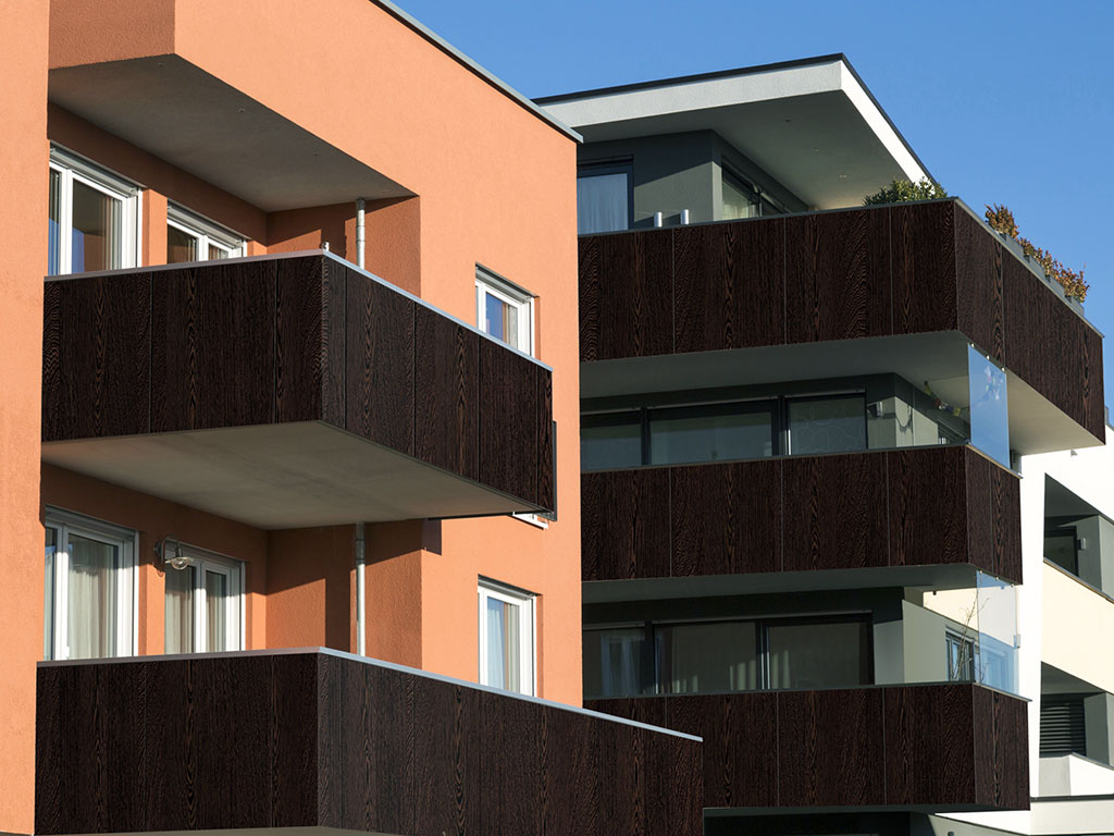 HPL-панель Greenlam Woods SUD 9102 Innate Wenge двухсторонняя, 3050*1300*6 мм