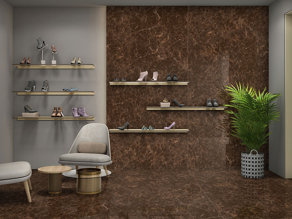 Керамогранит ENNFACE Emperador Dark Matt, 2800*1200*6 мм