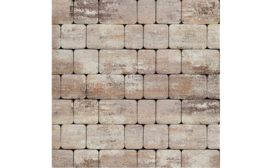 Плитка тротуарная SteinRus Инсбрук Альт А.1.Фсм.4, гладкая, ColorMix Берилл, толщина 40 мм