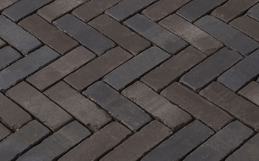 Клинкерная брусчатка ригельная Vandersanden Modena Antica коричневый, 204*67*50 мм