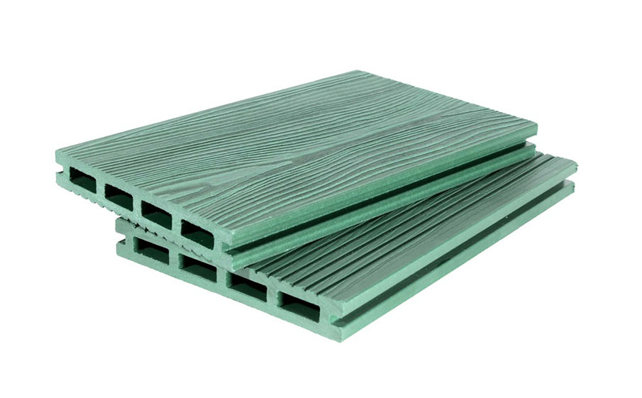 Террасная доска Grand Line 140 мм 3D Зеленый, 3 м