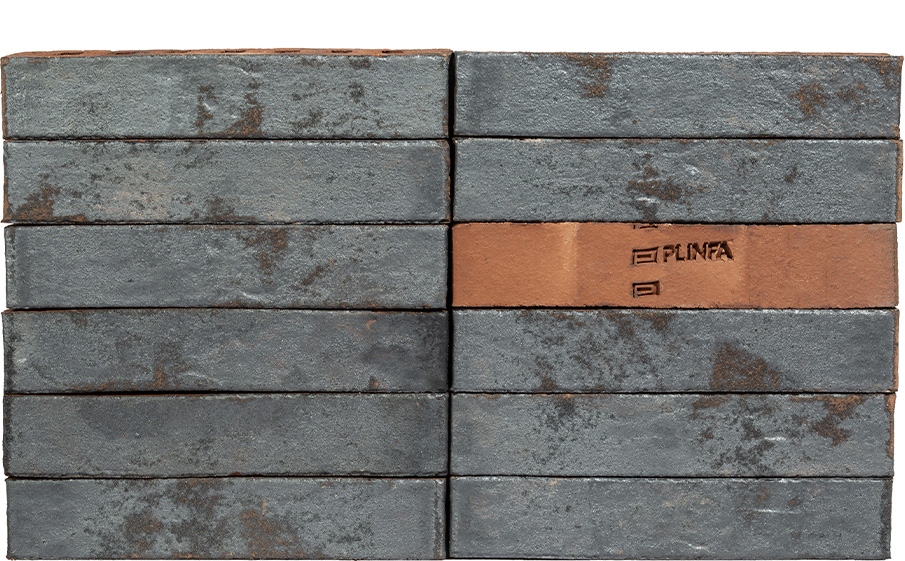 Кирпич клинкерный ПЛИНФА (PLINFA) Iron 2922, 270*85*50 мм