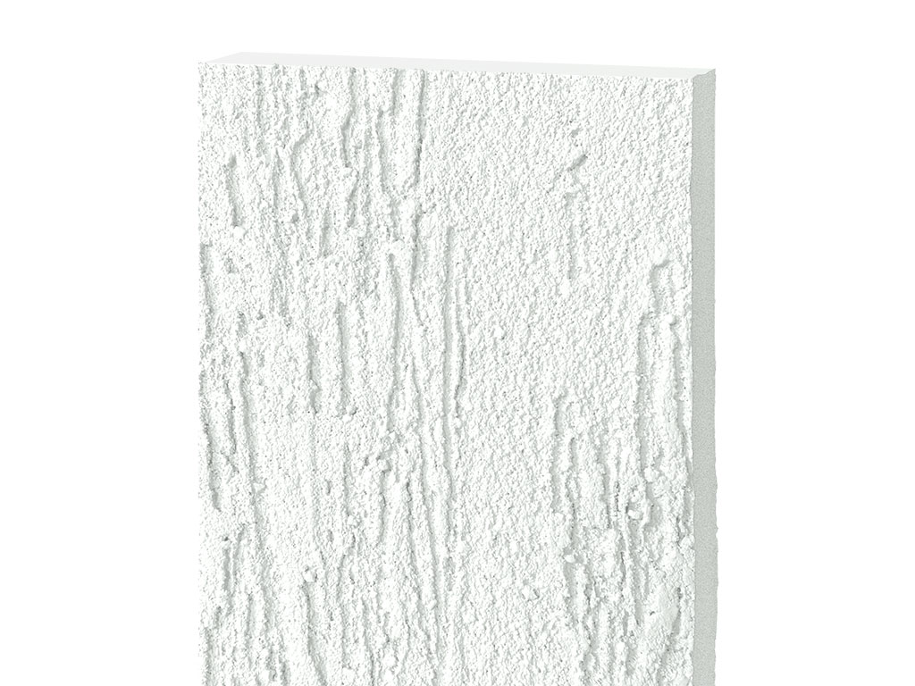 Фиброцементная панель БЕТЭКО Короед RAL 9003 (сигнальный белый), 1570*1200*8 мм