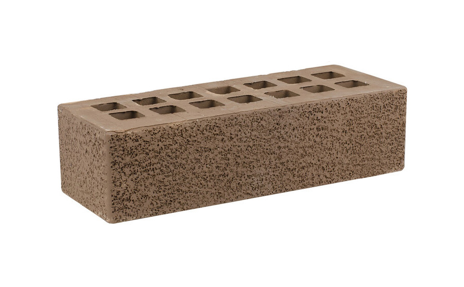 Кирпич облицовочный Железногорский КЗ темно-коричневый пена 250*85*65 мм