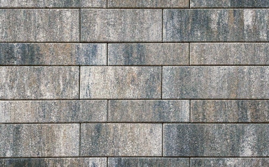 Плитка тротуарная Паркет Б.9.Псм.8 листопад гладкий песчаник, комплект 4 шт, толщина 80 мм