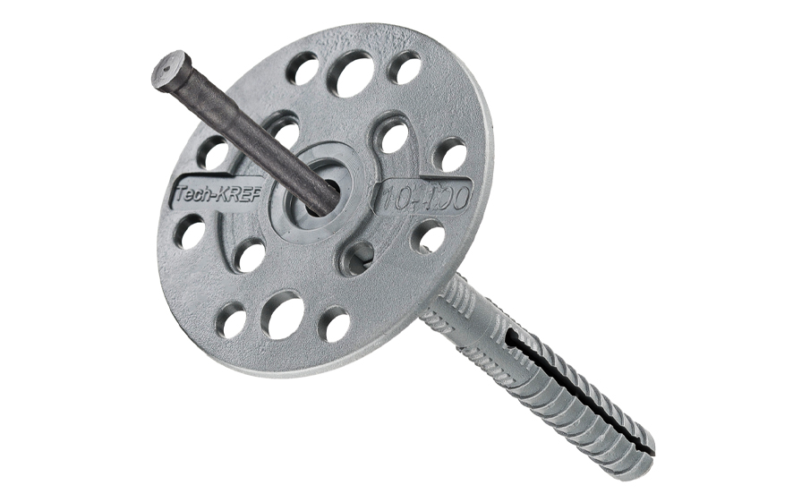 Дюбель для теплоизоляции IZO TECH-KREP, 10*100 мм, 100 шт/уп, 8 упаковок