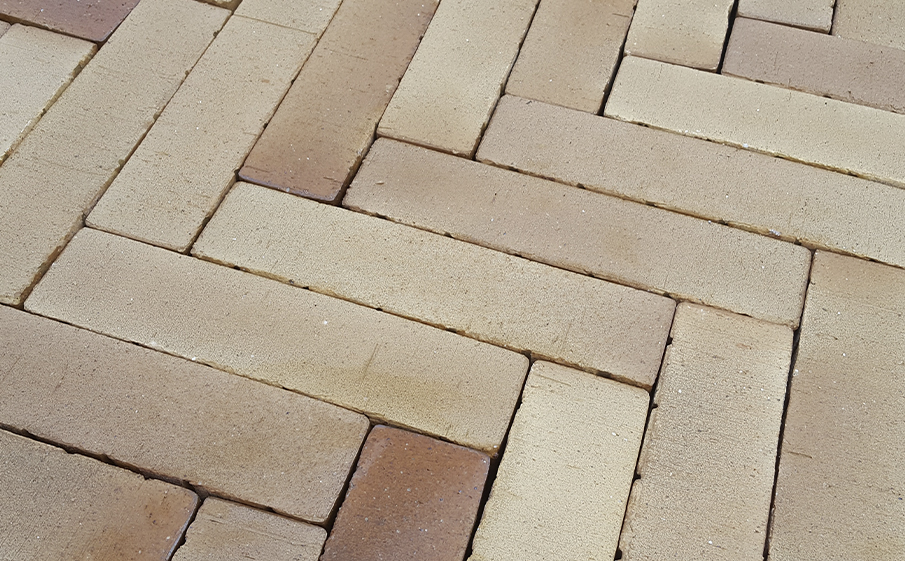 Клинкерная брусчатка Muhr №06S Hellbraun-bunt spezial, 240*55*52 мм