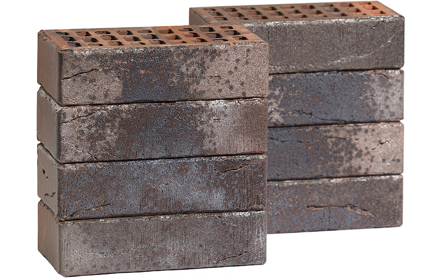 Кирпич облицовочный VOLGABRICK Таймыр Базальт, коллекция VOLGA 2024, 250*120*65 мм