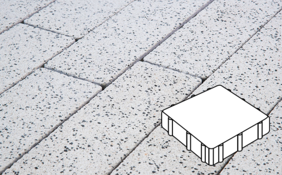 Плитка тротуарная Готика, City Granite FINERRO, Квадрат Б.3.К.6, Покостовский, 300*300*60 мм