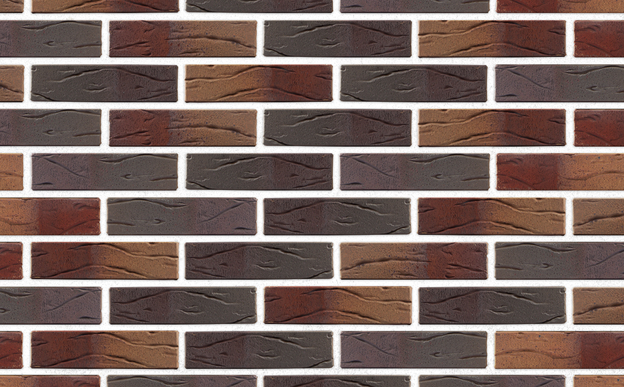 Кирпич облицовочный Славянский КЗ Прованс-Bunt-Руст, 250*120*65 мм