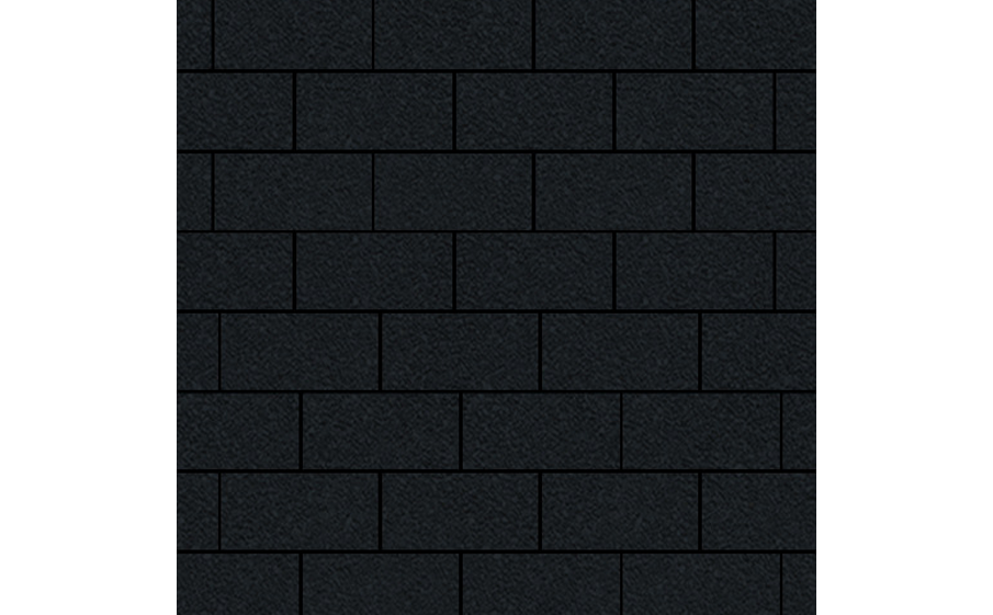 Плитка тротуарная SteinRus Прямоугольник В.6.П.8 Native, графит, 200*100*80 мм