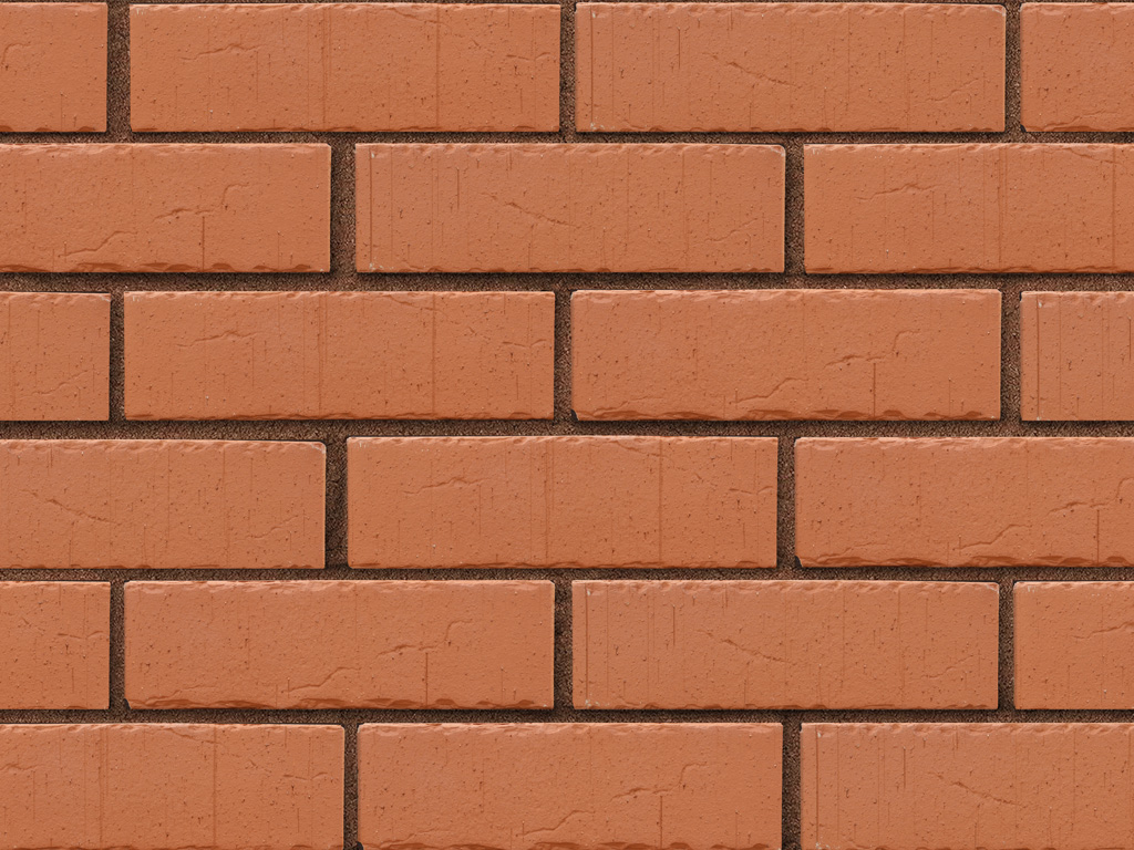 Кирпич клинкерный ЛСР Амстердам темно-красный винтаж, 250*85*65 мм