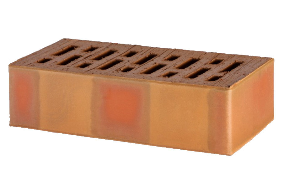 Кирпич облицовочный пустотелый Lode Martins гладкий, 250*120*65 мм