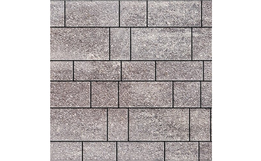 Плитка тротуарная SteinRus Инсбрук Тироль Б.4.Псм.6, Native, ColorMix Умбра, толщина 60 мм