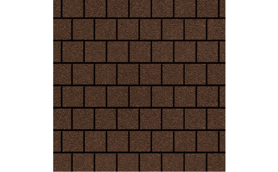 Плитка тротуарная SteinRus Армор В.2.К.8, Native, коричневый, 100*100*80 мм