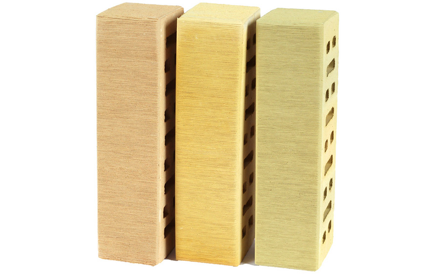 Кирпич облицовочный пустотелый Lode Asa Austra шероховатый, 250*85*65 мм