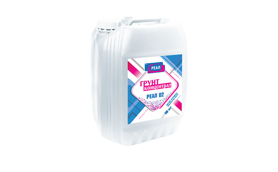 Грунтовка полимерная РЕАЛ-02 концентрат, 10 кг