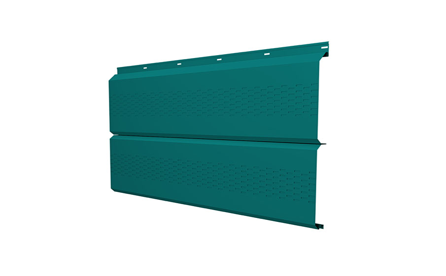 Софит Grand Line ЭкоБрус с перфорацией 0,345, 0,45 PE RAL 5021