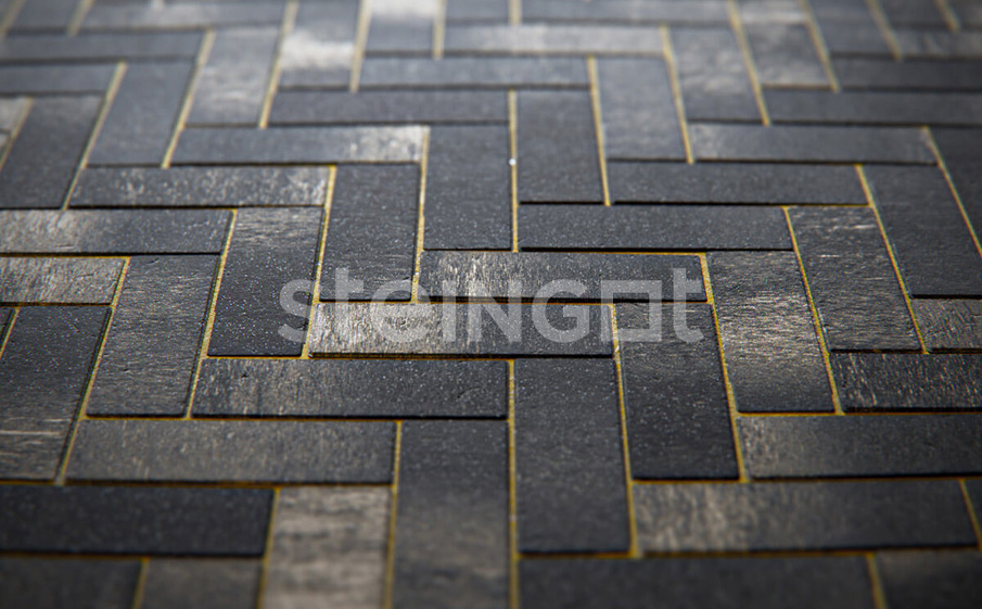 Плитка тротуарная Steingot Color Mix, Паркет, Штайн Блэк, 240*80*60 мм