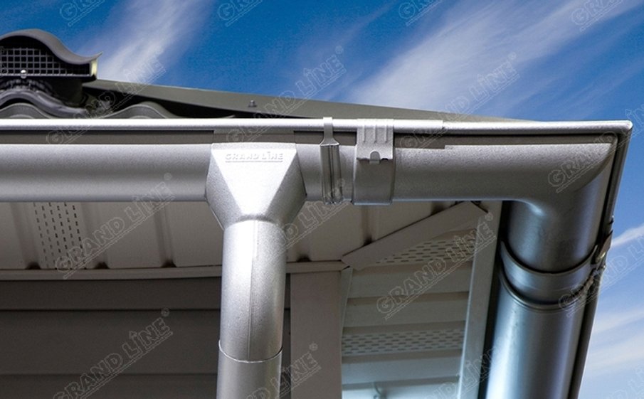 Водосточная система Grand Line Aluzinc 125/90 мм