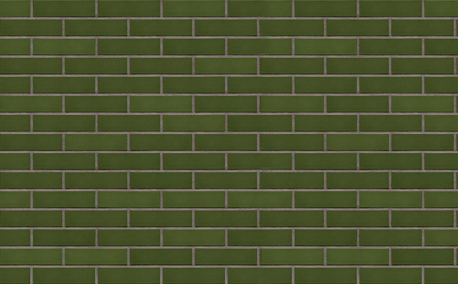 Клинкерная плитка угловая King Klinker Free Art 24 Green valley, 250*65*120*10 мм