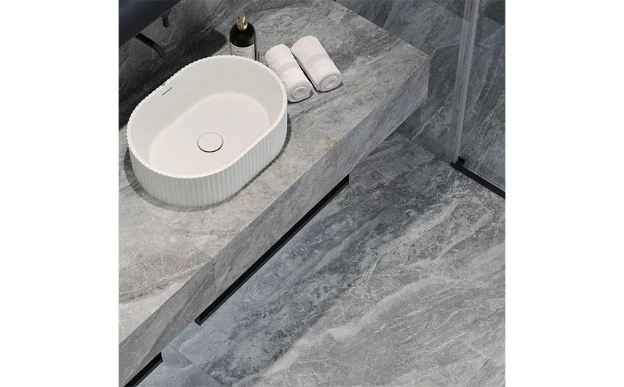 Керамогранит KERAMA MARAZZI Гриджио серый обрезной, 1195*600*9 мм