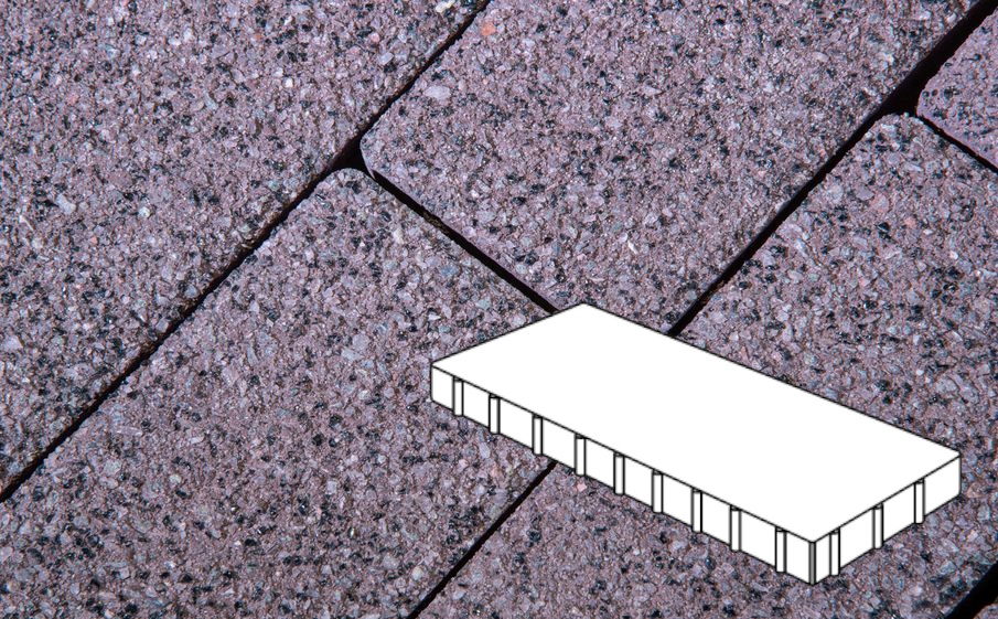 Плитка тротуарная Готика Premium Gold, Плита Б.9.П.8, №20, 900*300*80 мм