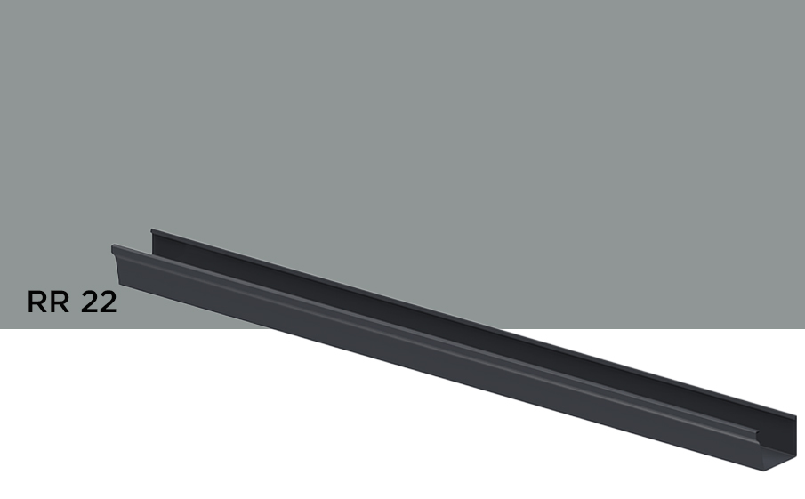 Водосточный желоб Orima К12, RR 22 для системы D 110/85*85 мм, 3 м