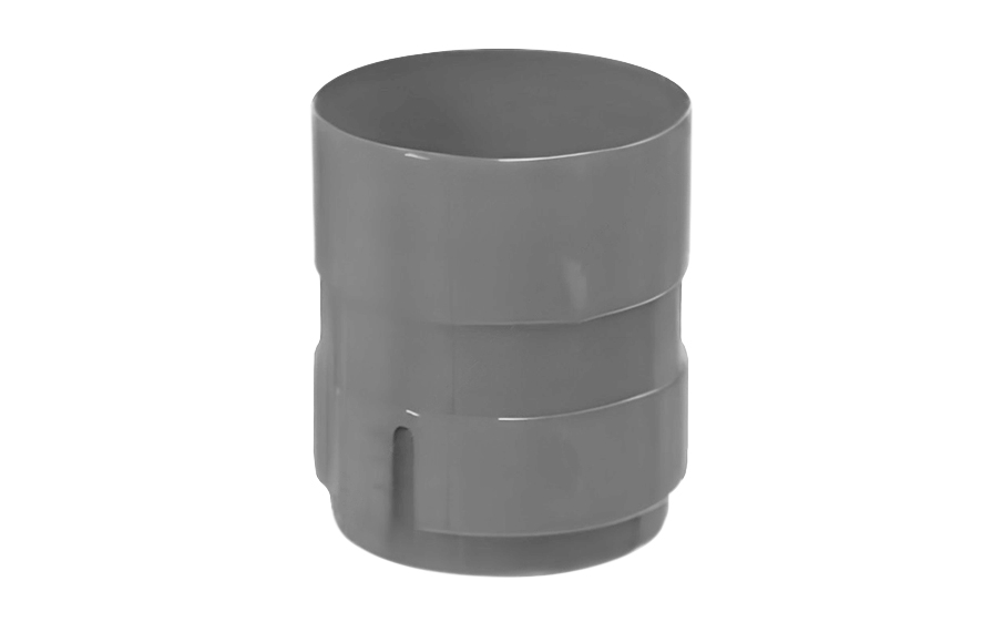 Муфта трубы BRAAS, 150/100 мм, ПВХ, графит