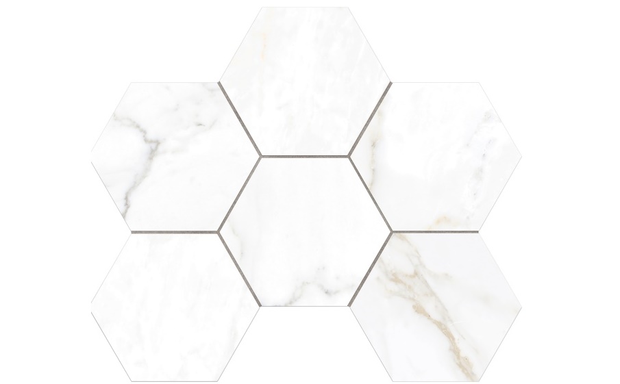 Мозаика Hexagon Estima Ideal ID01, неполированный