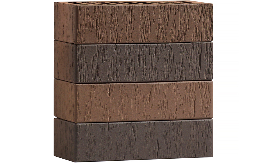 Кирпич облицовочный VOLGABRICK №82 флэш рустированный 250*120*65 мм