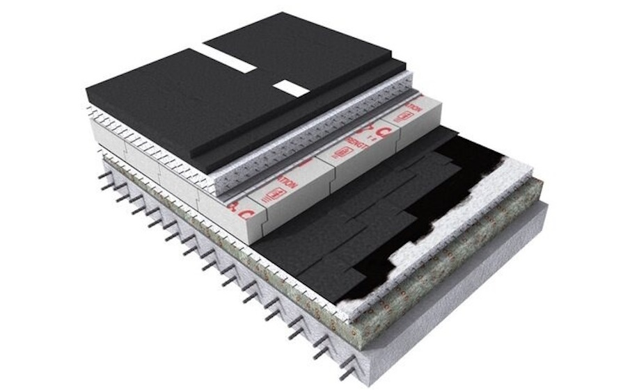 Экструдированный пенополистирол Технониколь XPS Carbon Solid 500 элемент А L-кромка, 7 шт/уп, 2400*600*60 мм