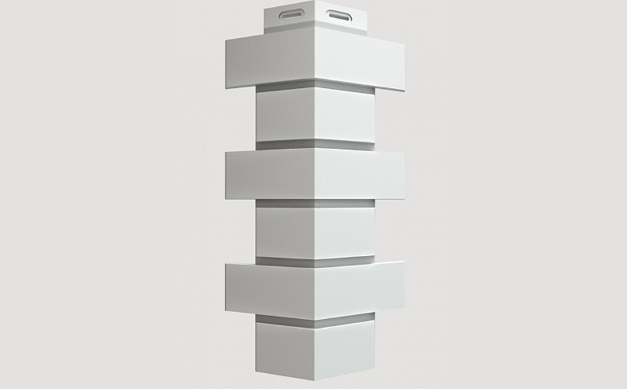 Угол для фасадных панелей Docke FLEMISH Белый